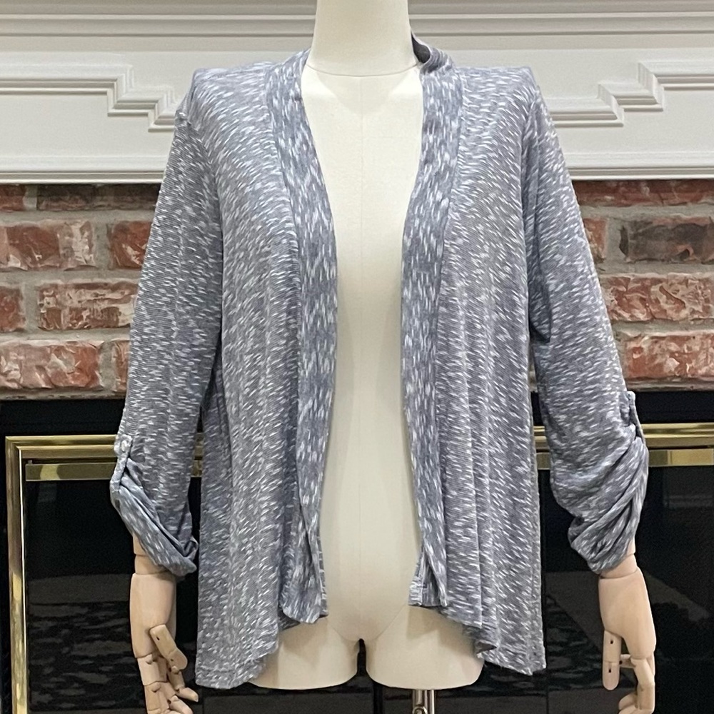 Splendid grey marled open cardigan / M / Excellent condition